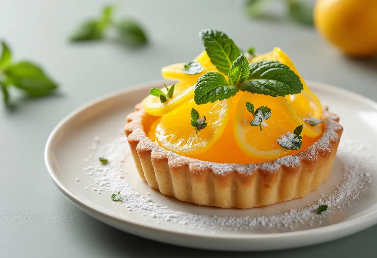 Tsubaki Yuzu Tart recipe image