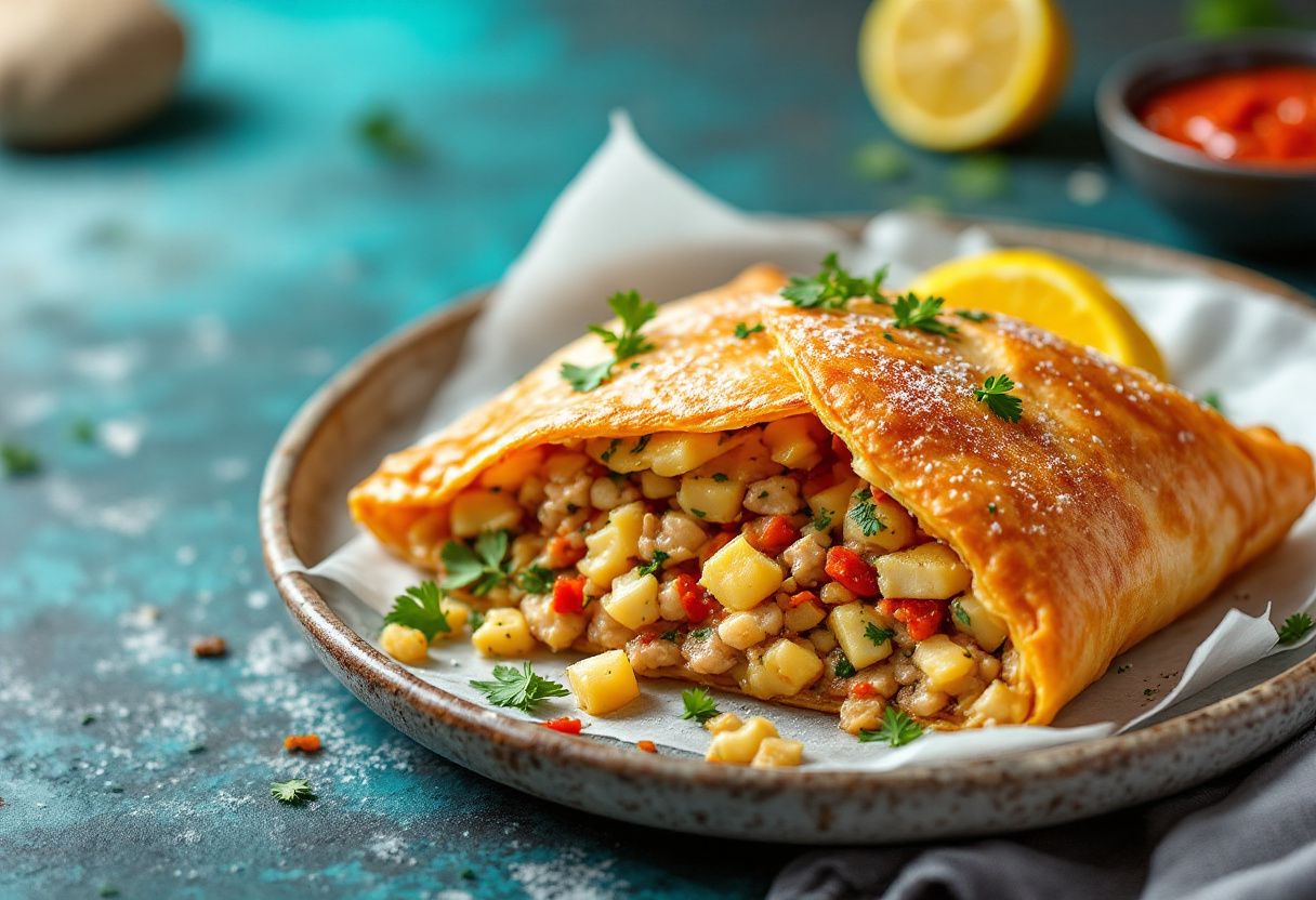 Tunisian Brik recipe image