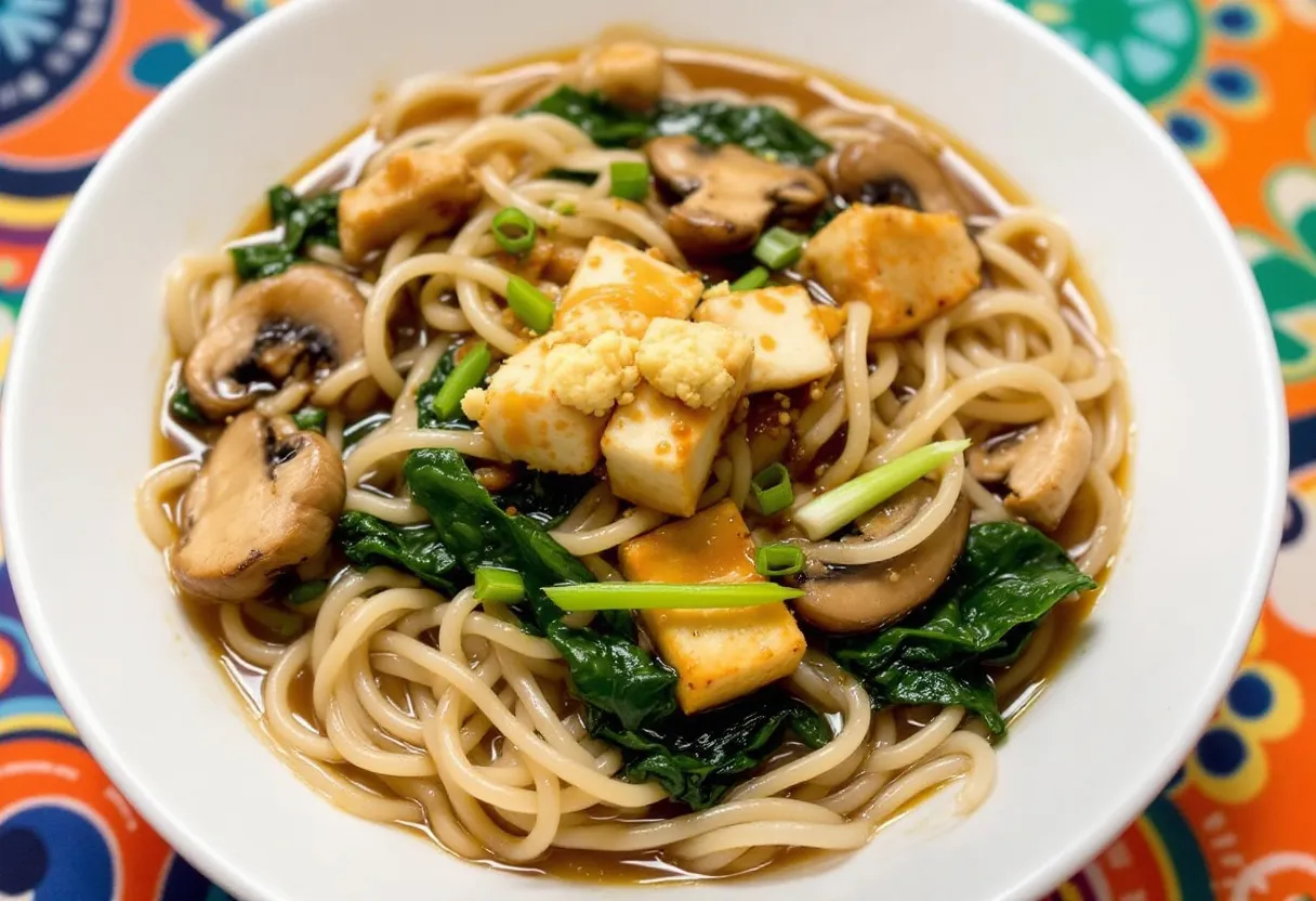 Udon Yüzen recipe image