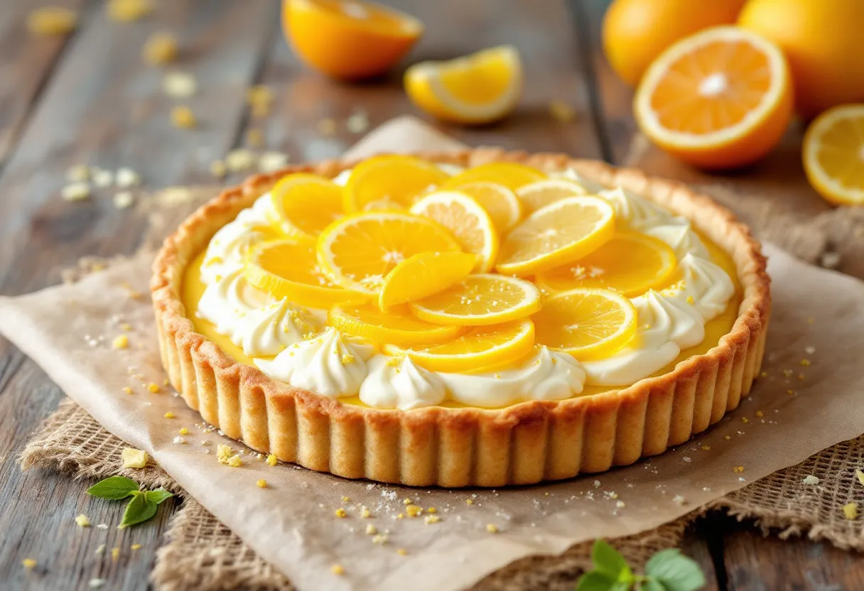 Umhlanga Citrus Tart recipe image