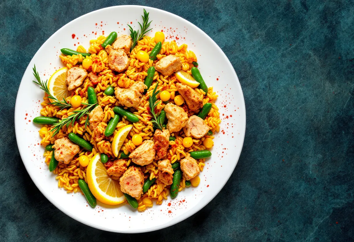 Valencian Paella Suprema recipe image