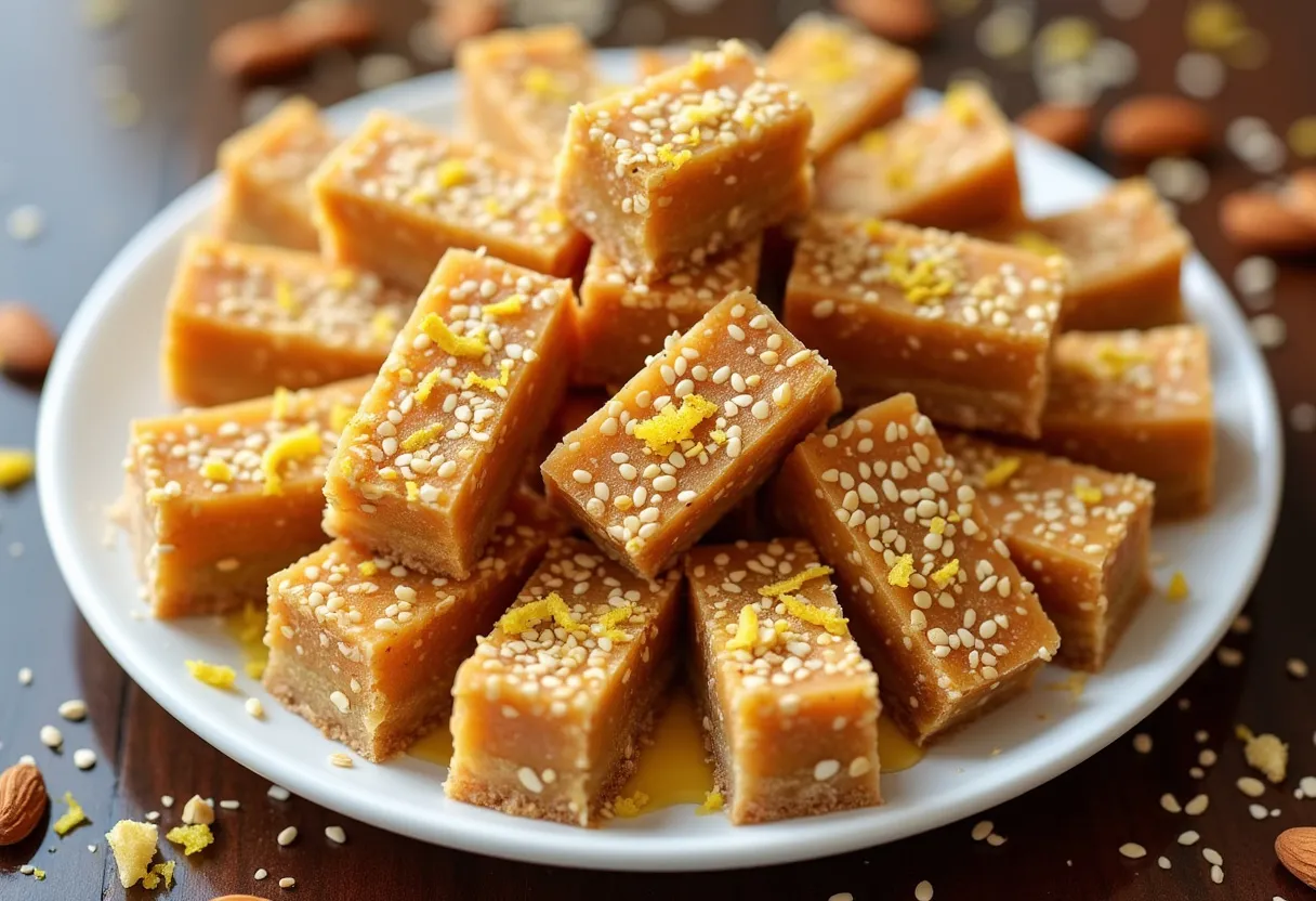Valencian Turrón de Sésamo recipe image