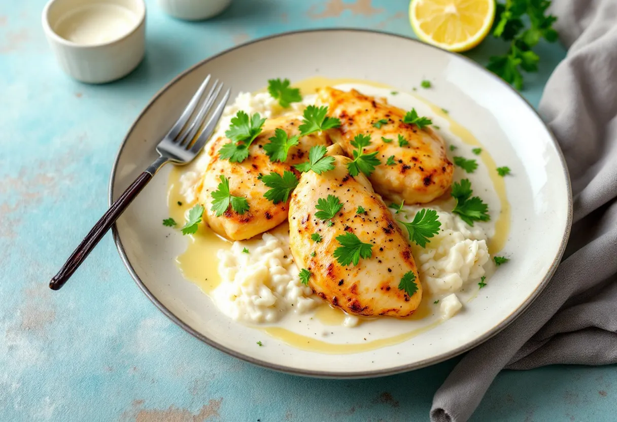 Vanilla Coconut Poulet recipe image