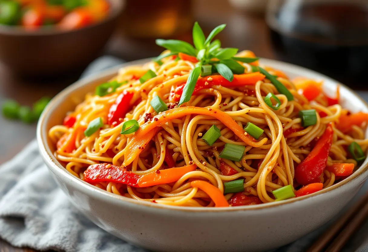 Vermicelli in Soy Sauce recipe image