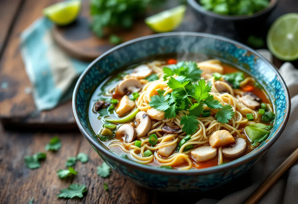 Vermicelli Noodle Soup recipe image