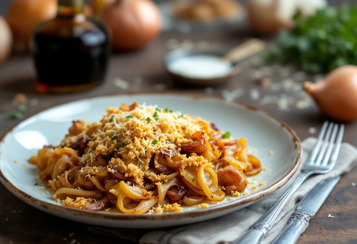 Victorian Onion Crunch recipe image