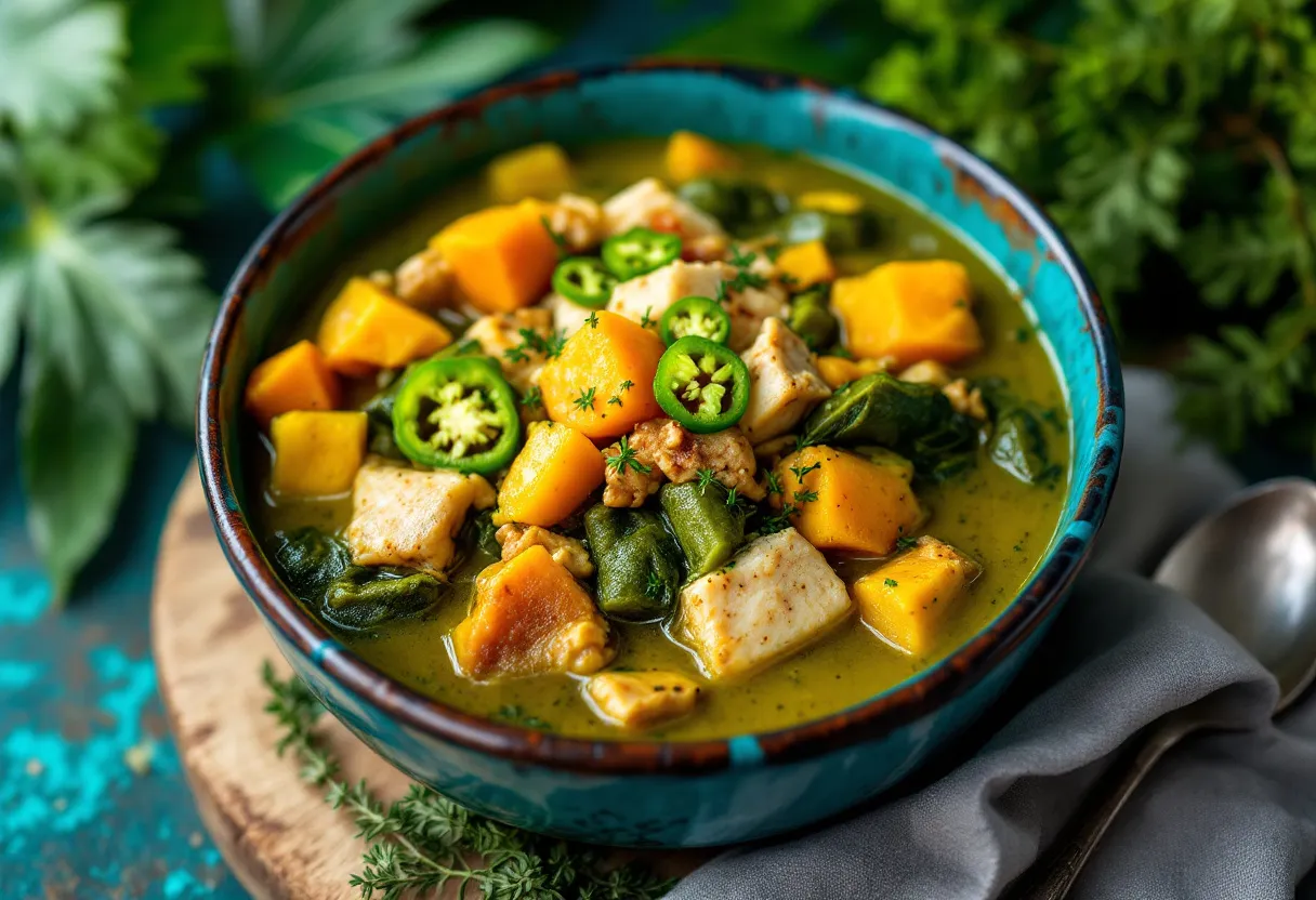 Vincentian Callaloo Pot recipe image