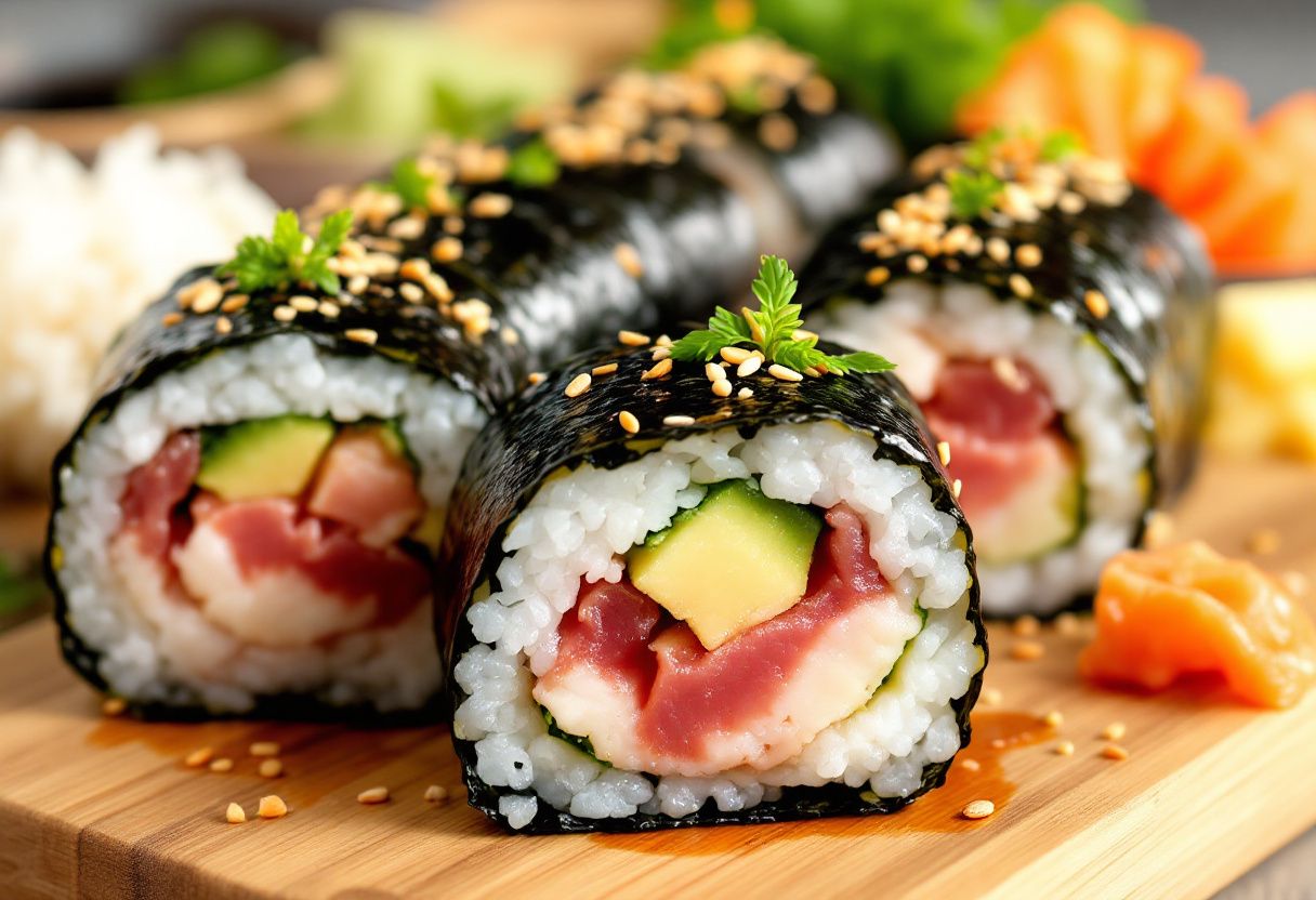 Wasabi Reunion Roll-up recipe image