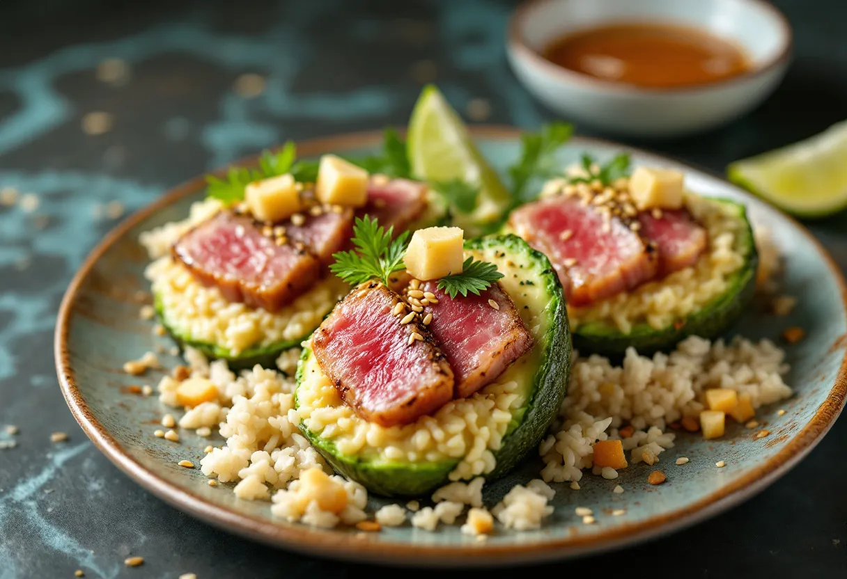 Wasabi Térdelice recipe image