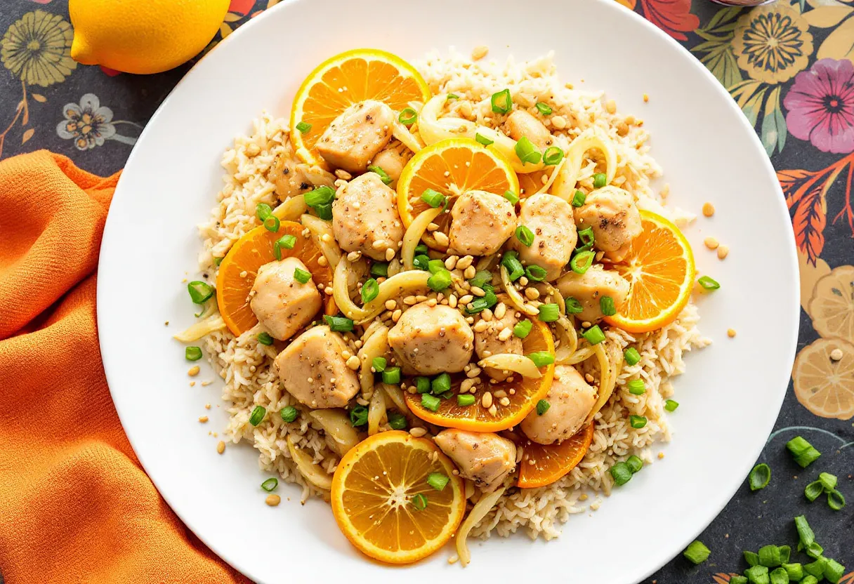 Yangzhou Citrus Harmony recipe image