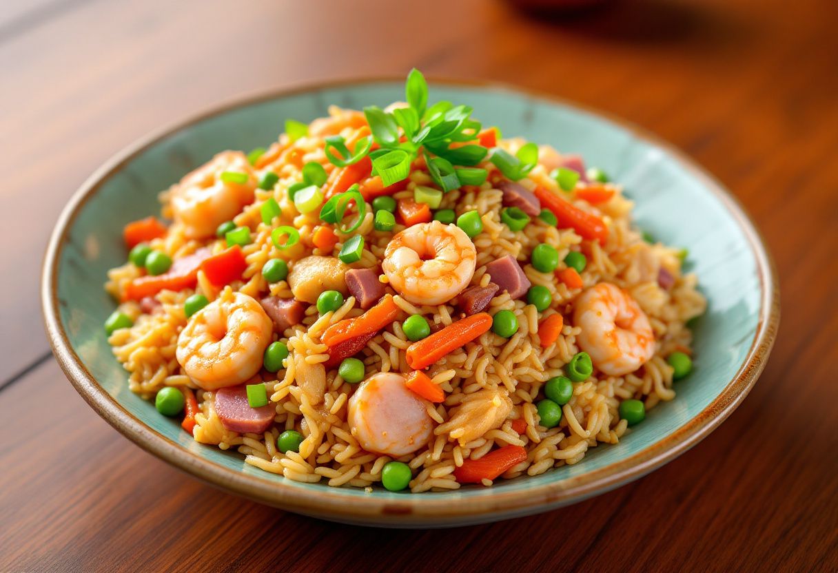 Yangzhou Fried Rice Extravaganza recipe image