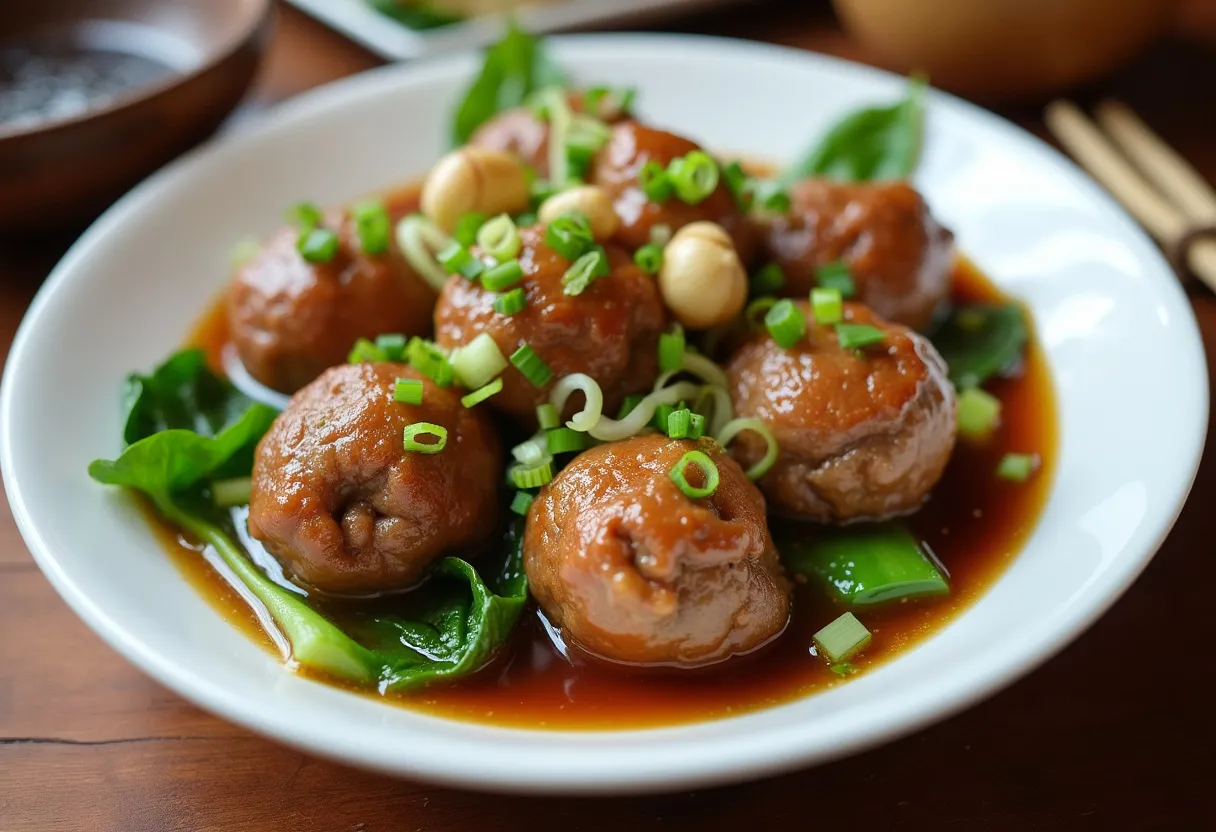 Yangzhou Lion's Head recipe image