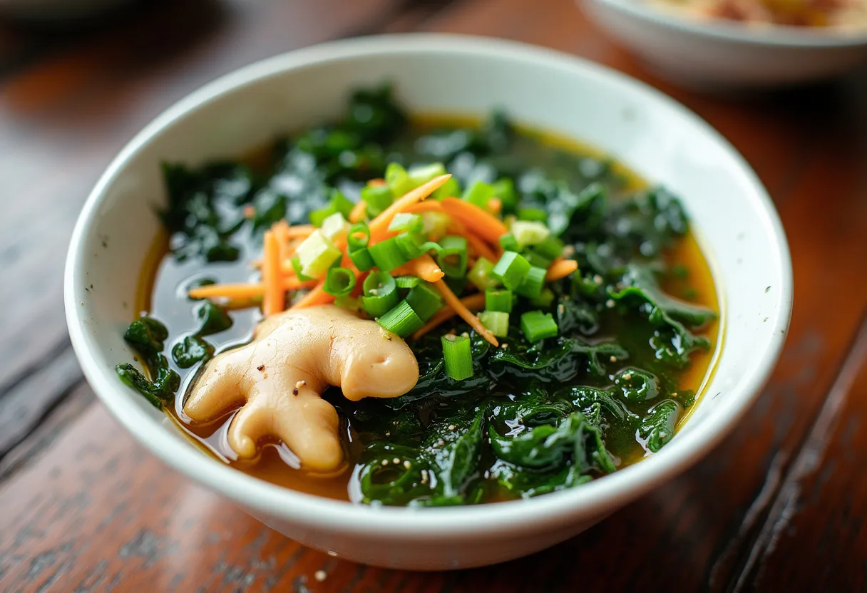 Yantai Seaweed Broth recipe image