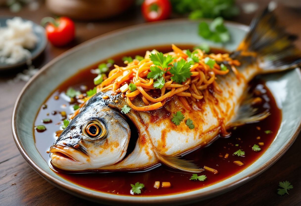 Yue Steamed Fish recipe image