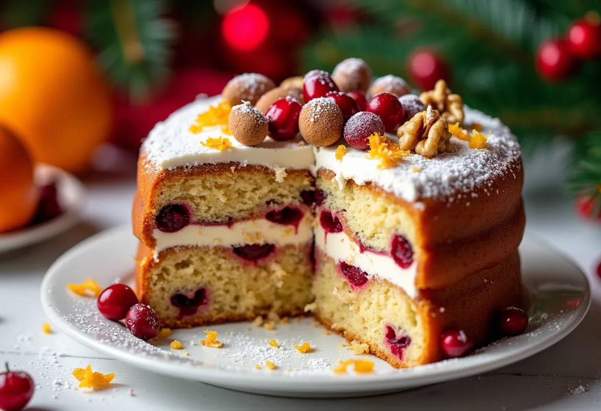 Yuletide Breeze Cake recipe image
