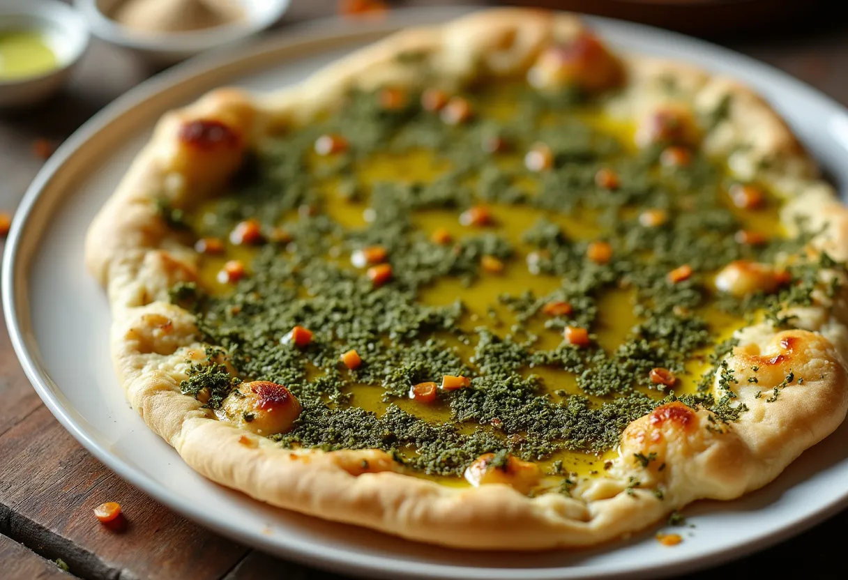 Za'atar Manakish recipe image