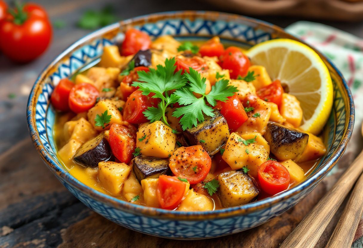 Zaalouk à la Marrakech recipe image