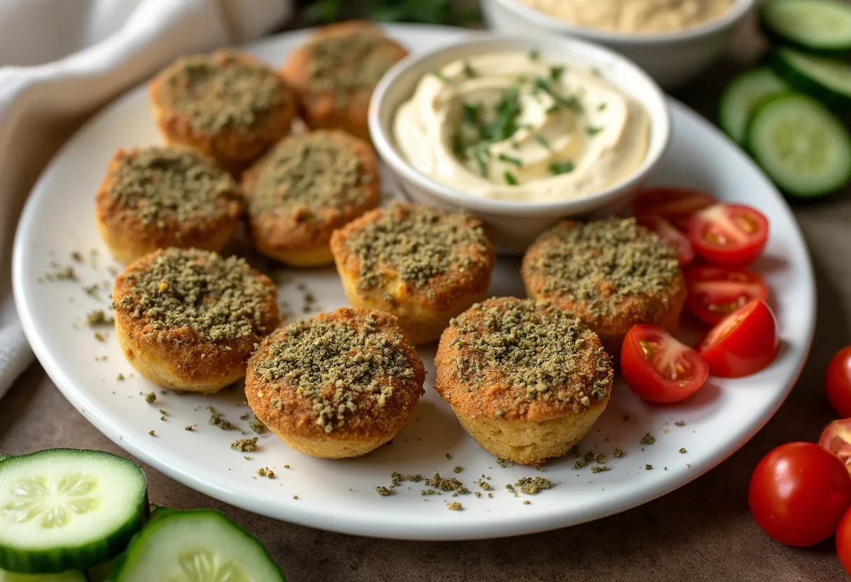 Zaatar Khubz Bites recipe image