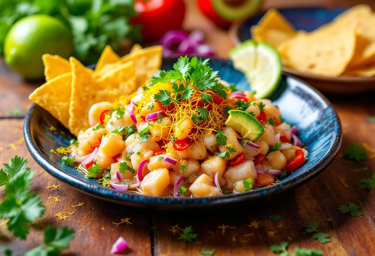Zafrán Tico Ceviche recipe image