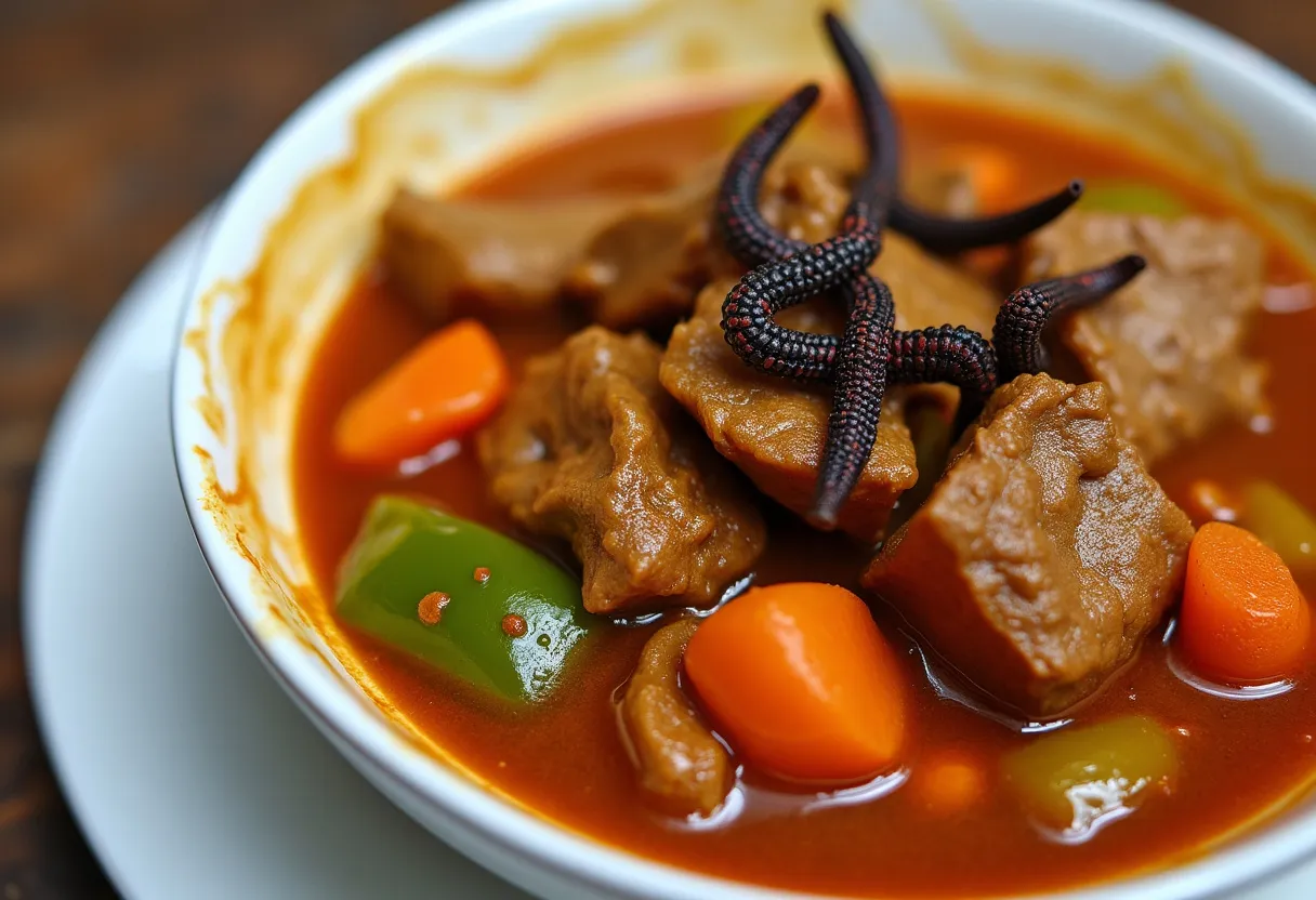 Zambian Silk Stew recipe image