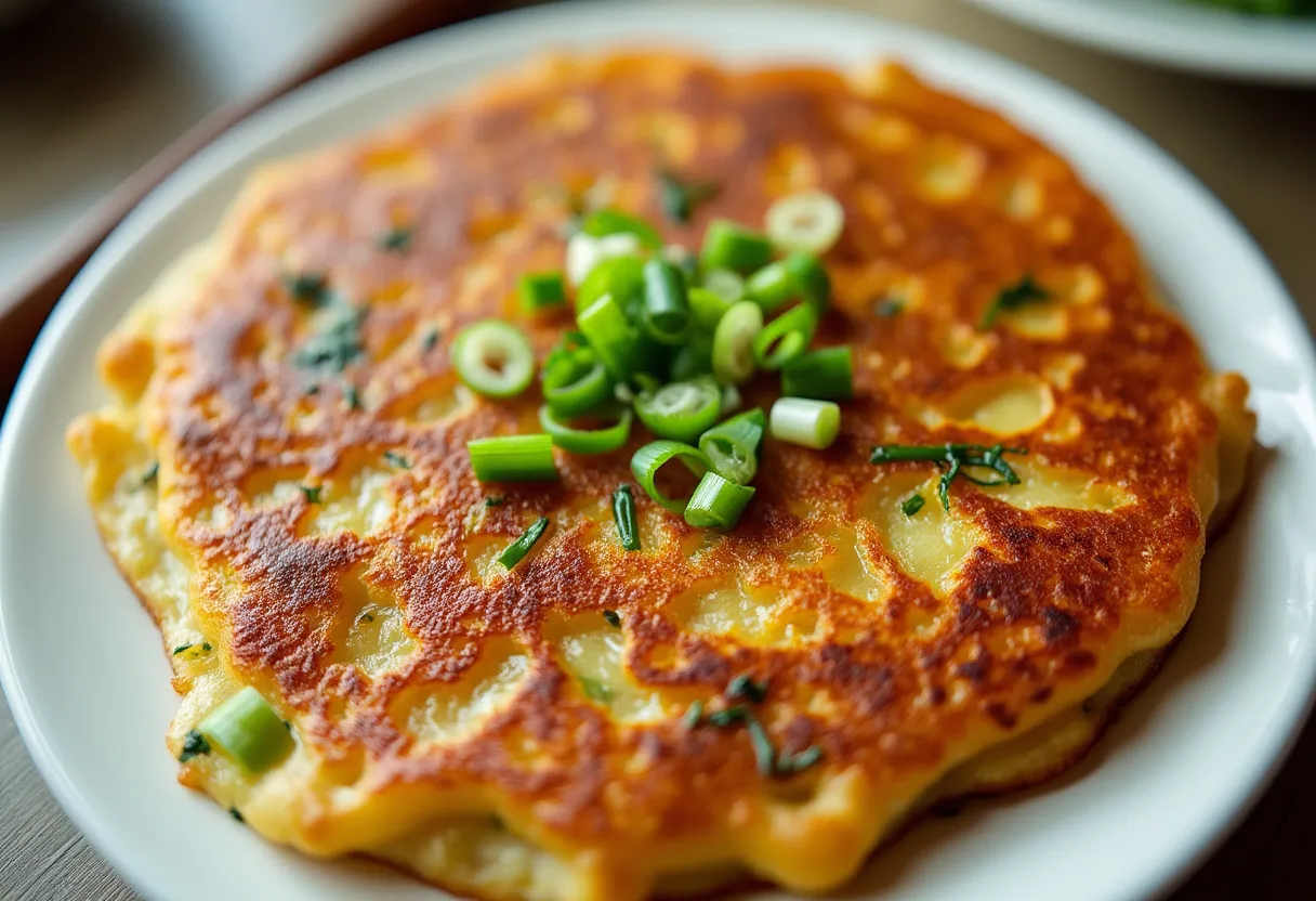 Zaozhuang Scallion Pancakes recipe image