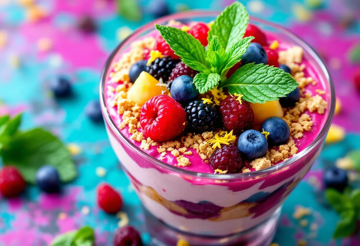 Zesty Pitaya Parfait recipe image