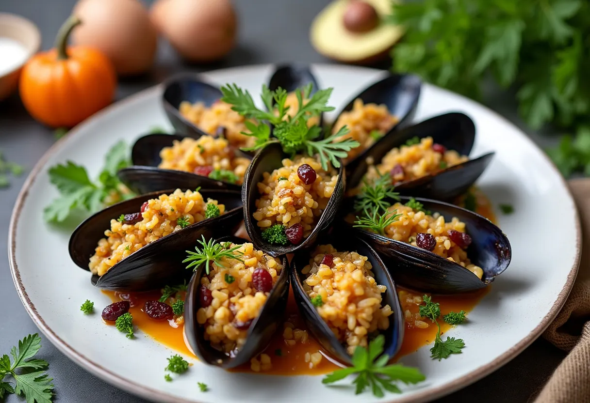 Zeytinyağlı Midye recipe image