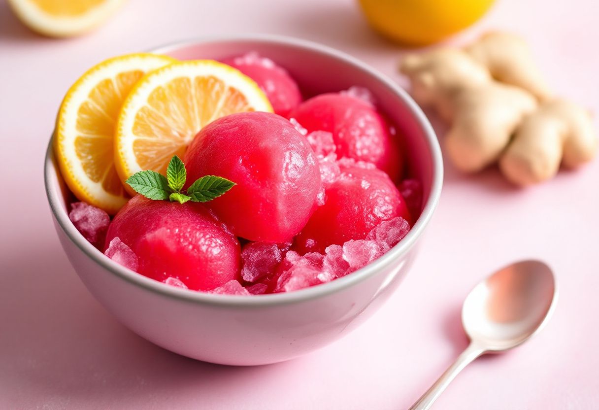 Zobo Sorbet recipe image