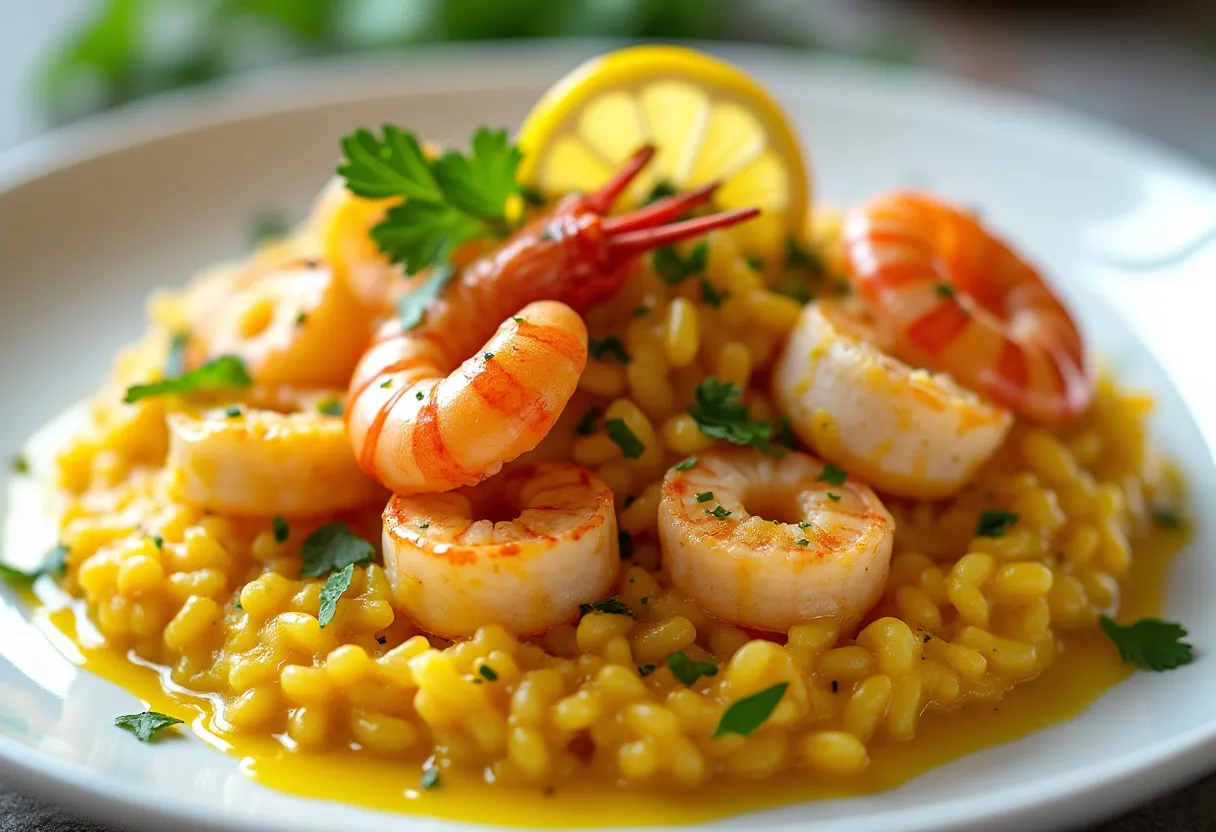 Žuti Rižoto recipe image