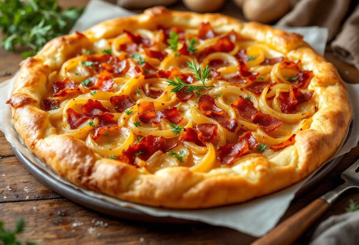 Zwiebelkuchen recipe image