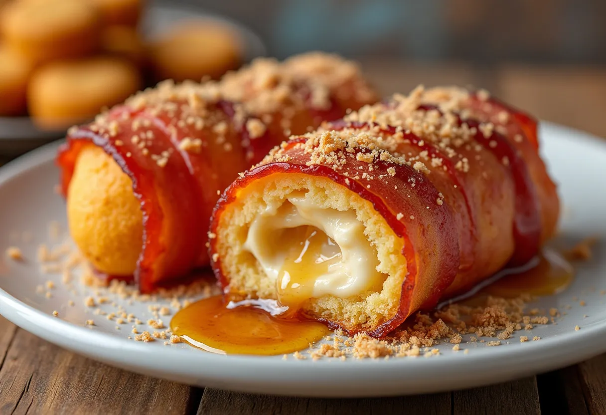 Bacon-wrapped Twinkie From Epic Meal Time Web Series