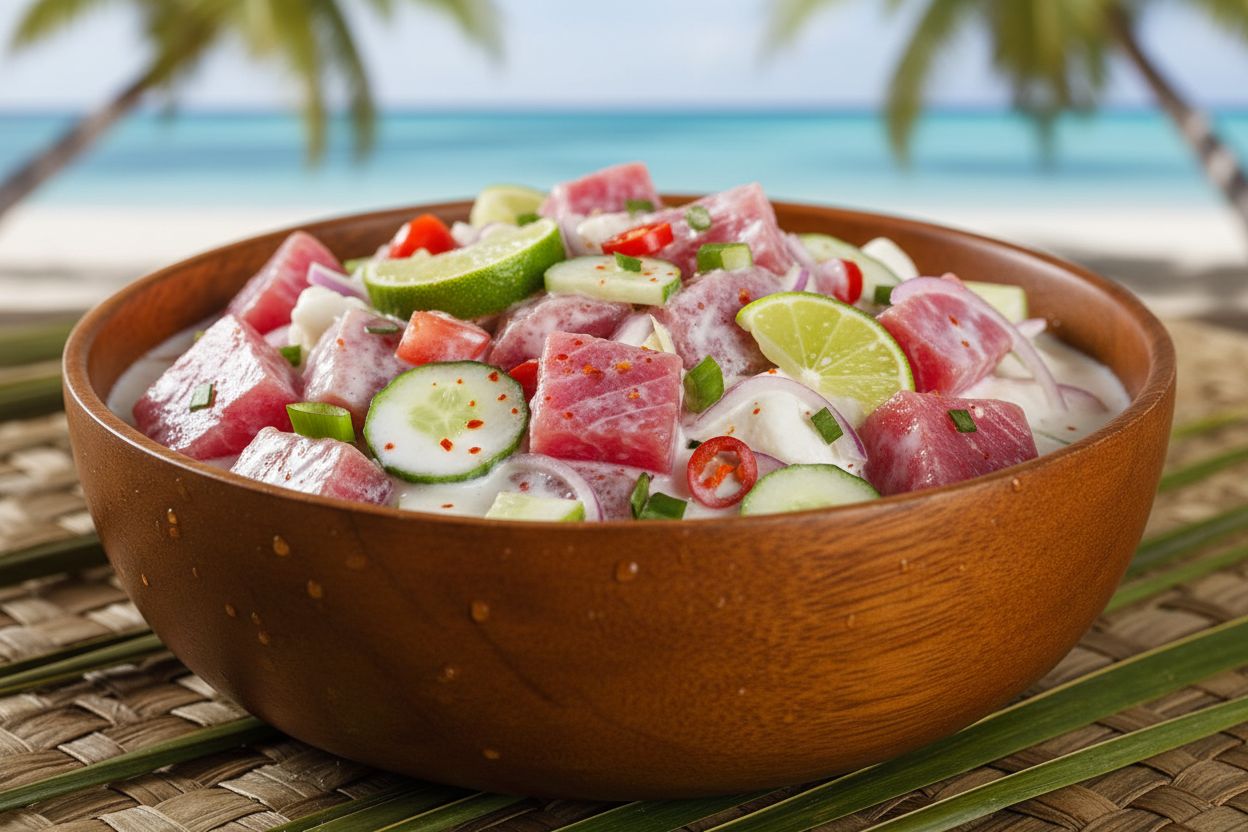 Oka i'a recipe image